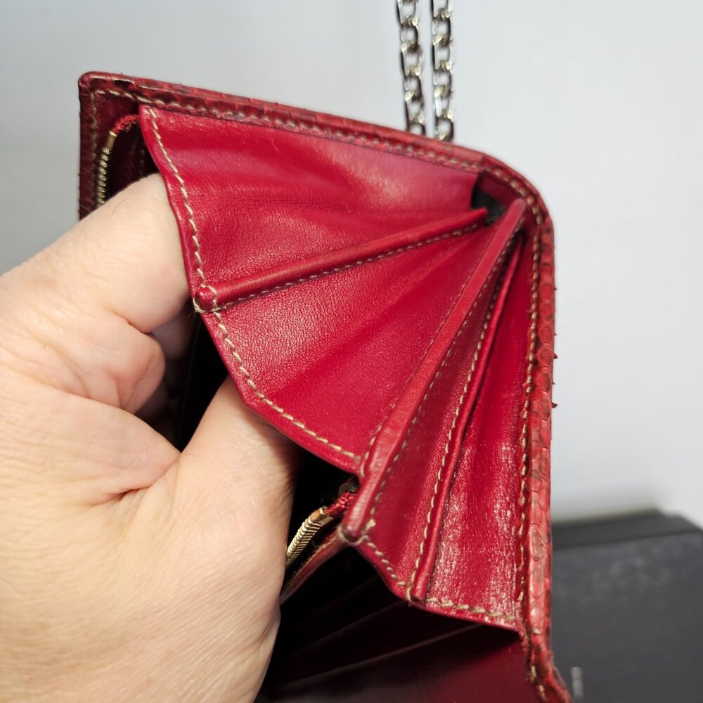 Gucci Red Python eather WOC - Picture 14 of 16